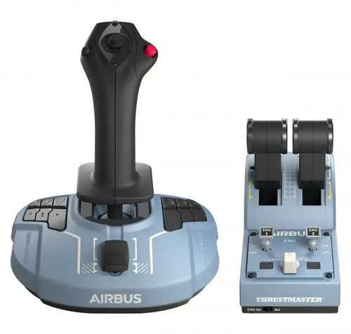 Thrustmaster TCA Officer Pack Airbus Edition Czarny, Niebieski USB Flight Sim Analogowa/Cyfrowa PC