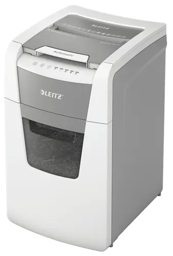 Leitz 80130000 niszczarka Rozdrabnianie krzyżowe 55 dB 22 cm Szary, Biały