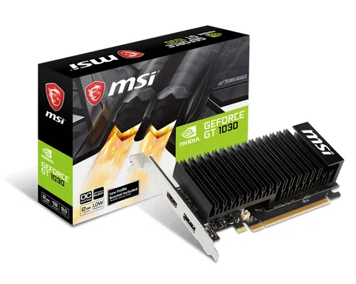 MSI V809-2825R NVIDIA GeForce GT 1030 2 GB GDDR4 (1030 2GHD4 LP OC)