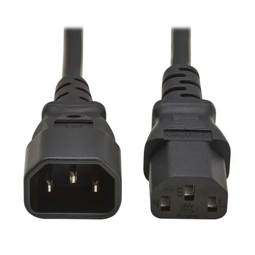 Eaton P004-01M-EU kabel zasilające Czarny 1 m IEC C13 IEC C14