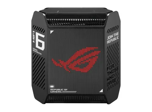 ASUS ROG Rapture GT6 AX10000 AiMesh 1 Pack Tri-band (2.4 GHz/5 GHz/5 GHz) Wi-Fi 6 (802.11ax) Czarny 4 Wewnętrzny