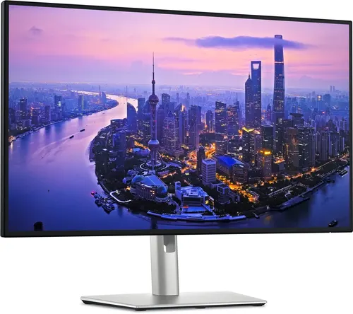 DELL UltraSharp U2725QE monitor komputerowy 68,6 cm (27") 3840 x 2160 px 4K Ultra HD LCD Czarny, Srebrny