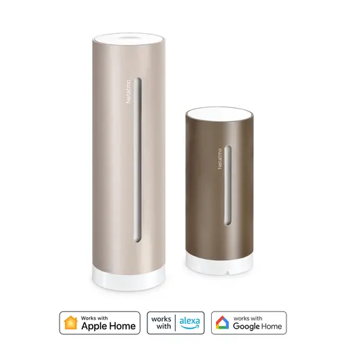 Netatmo NWS-S-EC cyfrowa stacja meteorologiczna Brązowy Wi-Fi