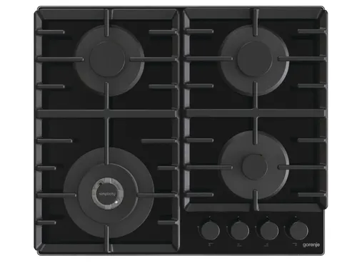 Gorenje GTW642SYB Czarny Wbudowany 60 cm Gaz 4 stref(y)