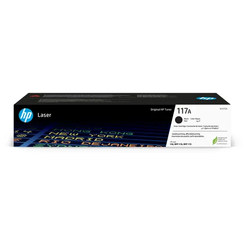 HP 117A oryginalny wkład z czarnym tonerem