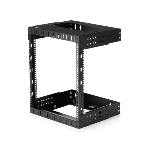 StarTech.com RK12WALLOA stojak 12U Szafa wisząca Czarny