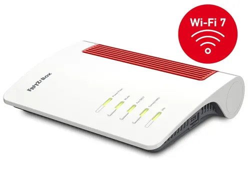 Box 5690 router bezprzewodowy 2.5 Gigabit Ethernet Dual-band (2.4 GHz/5 GHz) Czerwony, Biały