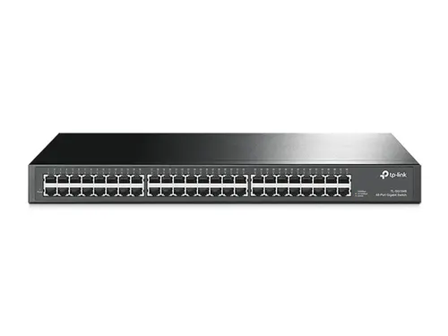 TP-Link TL-SG1048 Nie zarządzany Gigabit Ethernet (10/100/1000) 1U Czarny