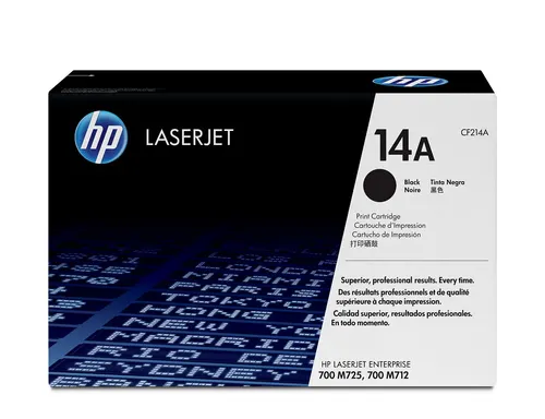 HP 14A oryginalny wkład z czarnym tonerem LaserJet