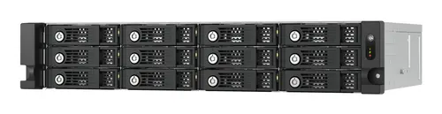 QNAP TL-R1200PES-RP obudowa do dysków twardych Obudowa HDD/SSD Czarny, Szary 2.5/3.5"
