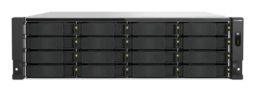 QNAP TS-H1677AXU-RP Serwer pamięci masowej Rack (3U) AMD Ryzen™ 7 7745 32 GB DDR5 0 TB QNAP QTS Czarny, Szary