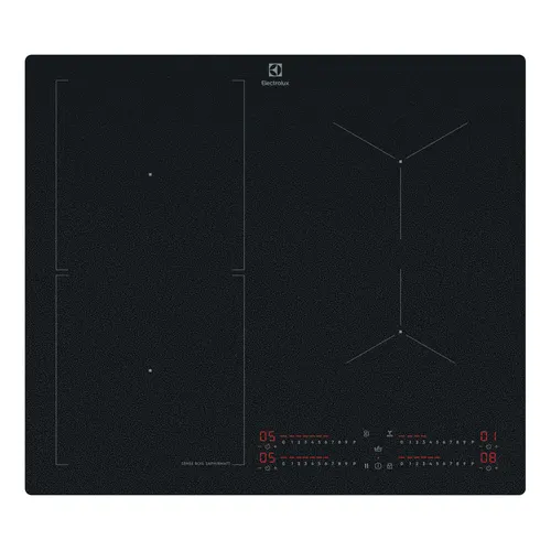 Electrolux EIS62453IZ Czarny Wbudowany 60 cm Płyta indukcyjna strefowa 4 stref(y)