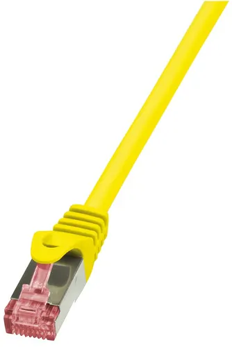 LogiLink Cat.6 S/FTP, 1.5m kabel sieciowy Żółty 1,5 m Cat6 S/FTP (S-STP)