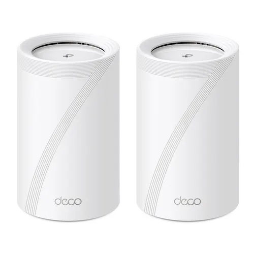 TP-Link Deco BE65 Trójpasmowy (2,4 GHz / 5 GHz / 6 GHz) Wi-Fi 7 (802.11be) Biały 4 Wewnętrzny, zestaw 2 szt.