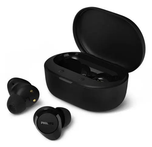 Philips TAT1300BK/00 słuchawki/zestaw słuchawkowy Bezprzewodowy Douszny Połączenia/muzyka USB Type-C Bluetooth Czarny