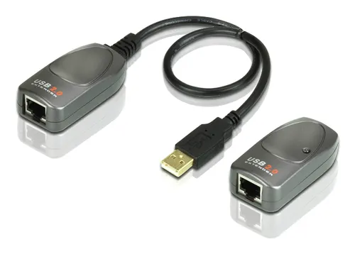 ATEN UCE260-AT-G przedłużacz konsoli Nadajnik i odbiornik konsoli 480 Mbit/s