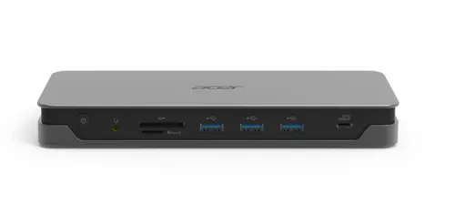 Acer USB Type-C Gen 1 Dock Przewodowa USB 3.2 Gen 1 (3.1 Gen 1) Type-C Szary