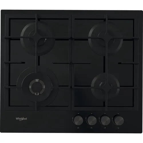 Whirlpool AKT 6465/NB1 Czarny Wbudowany 60 cm Gaz 4 stref(y)