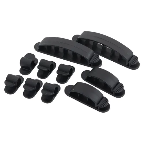 LogiLink KAB0039 opaska kablowa Czarny 10 szt.