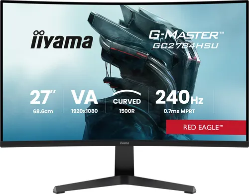 iiyama G-MASTER GC2784HSU-B1 monitor komputerowy 68,6 cm (27") 1920 x 1080 px Full HD LCD Czarny