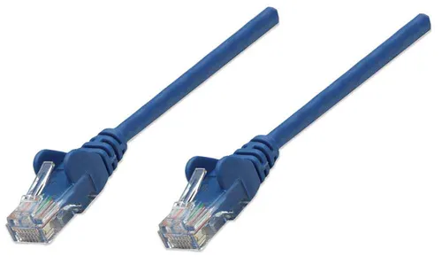 Intellinet 342575 kabel sieciowy Niebieski 1 m Cat6 U/UTP (UTP)