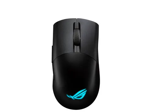 ASUS ROG Keris Wireless AimPoint myszka Gaming Dla praworęcznych RF Wireless + Bluetooth + USB Type-C Optyczny 36000 DPI, czarna