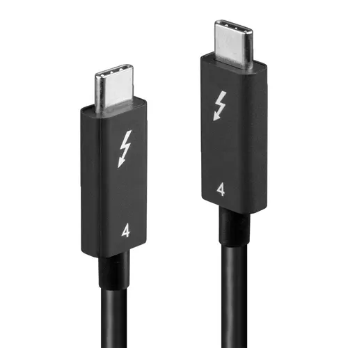 Lindy 31121 kabel Thunderbolt 2 m 40 Gbit/s Czarny