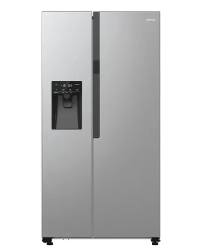 Gorenje NRR9185ESXL chłodziarko-zamrażarka otwierana obustronnie Wolnostojący 566 l Szary