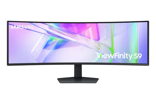 Samsung S95UC monitor komputerowy 124,5 cm (49") 5120 x 1440 px Dual QHD LCD Czarny