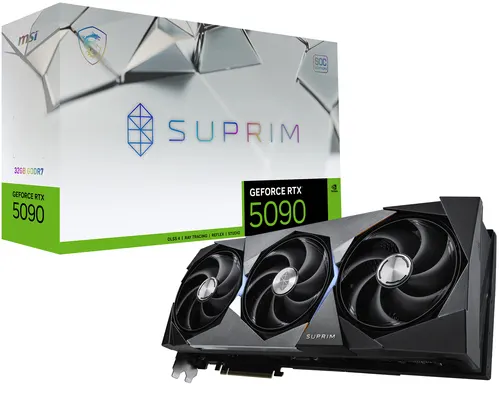 MSI SUPRIM GEFORCE RTX 5090 32G SOC karta graficzna NVIDIA 32 GB GDDR7