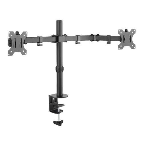 Techly ICA-LCD 582-D uchwyt / stojak do monitorów 81,3 cm (32") Biurko Czarny