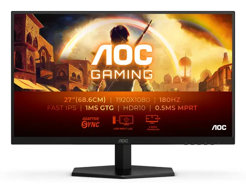 AOC G4 27G42E monitor komputerowy 68,6 cm (27") 1920 x 1080 px Full HD LCD Czarny