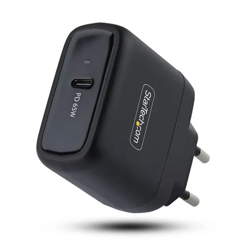 StarTech.com 1065EB-WALL-CHARGER ładowarka do urządzeń przenośnych Uniwersalne Czarny Prąd przemienny Szybkie ładowanie Wewnętrzna