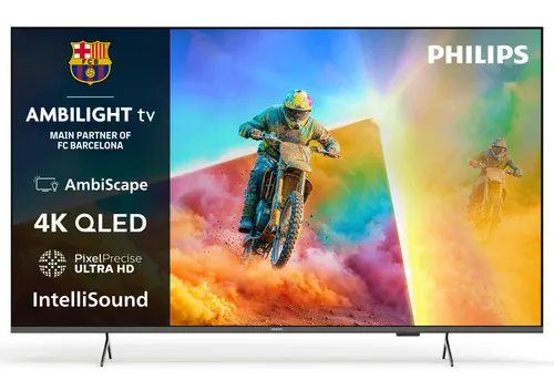 Philips Ambilight 55PQS8501/12 Telewizor 139,7 cm (55") 4K Ultra HD Wi-Fi Czarny