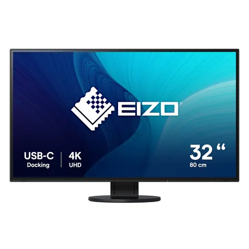 EIZO FlexScan EV3285-BK monitor komputerowy 80 cm (31.5") 3840 x 2160 px 4K Ultra HD LED Czarny