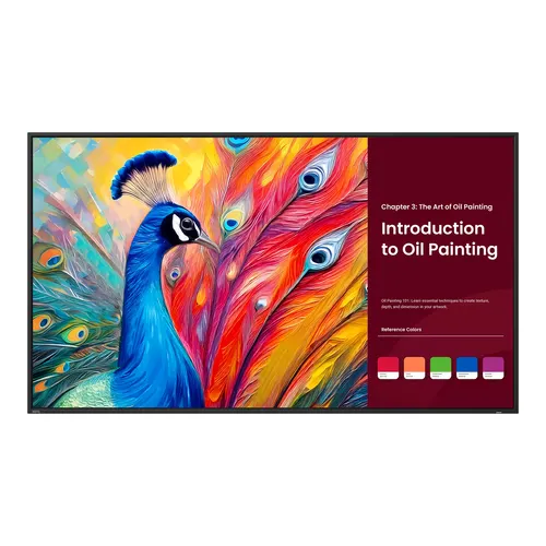 BenQ SH7504 Płaski panel Digital Signage 190,5 cm (75") LCD 800 cd/m² 4K Ultra HD Czarny Procesor wbudowany Android 24/7