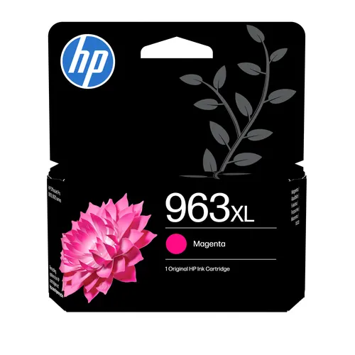HP 963XL oryginalny wysokowydajny wkład atramentowy purpurowy (3JA28AE#BGX)