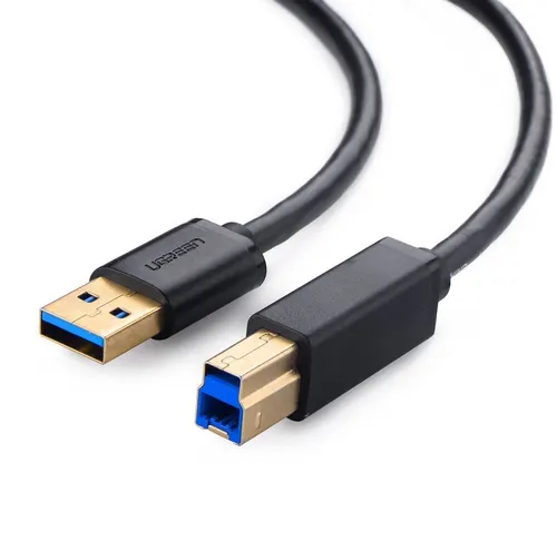 Ugreen 10372 kabel USB USB 3.2 Gen 1 (3.1 Gen 1) 2 m USB A USB B Czarny