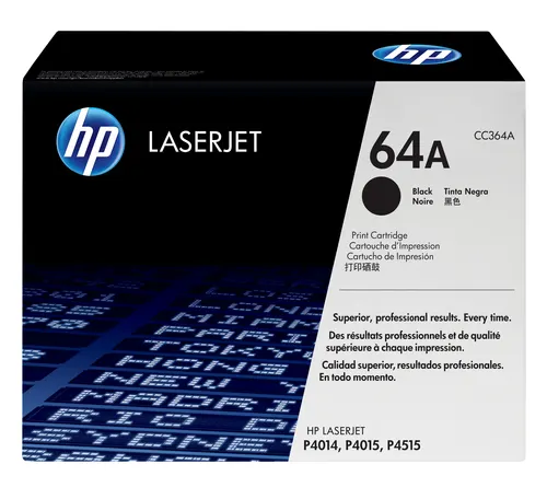 HP 64A oryginalny wkład z czarnym tonerem LaserJet
