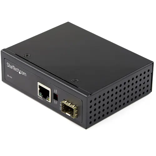 StarTech.com IMC1GSFP konwerter sieciowy 1000 Mbit/s Multifunkcyjny, Pojedynczy Czarny