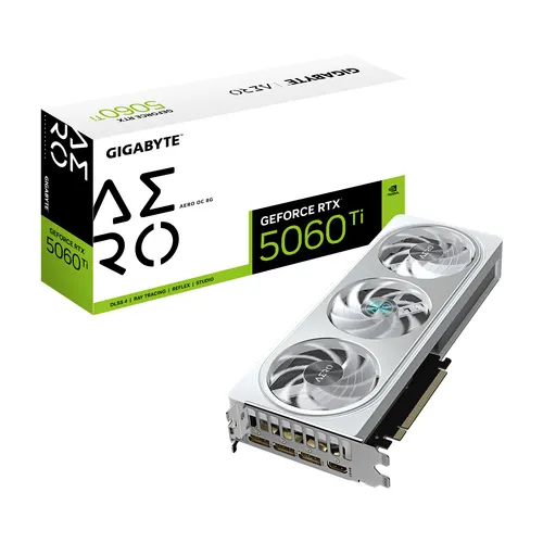 GIGABYTE GeForce RTX 5060 Ti AERO OC 8G NVIDIA 8 GB GDDR7
