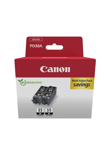 Canon 1509B029 nabój z tuszem 2 szt. Oryginalny Czarny