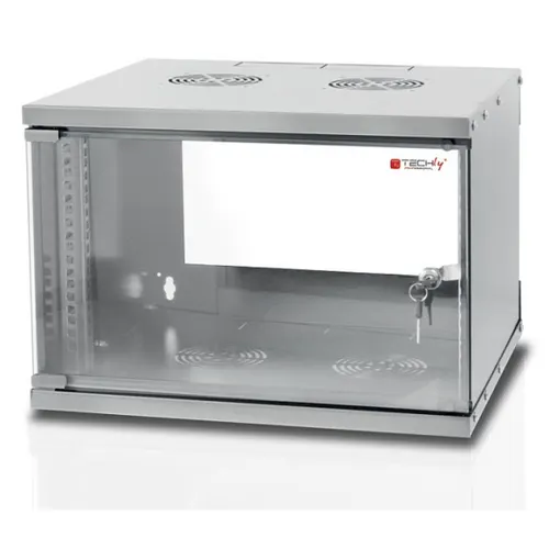 Techly I-CASE EL-1009G45 stojak 9U Szafa wisząca Szary