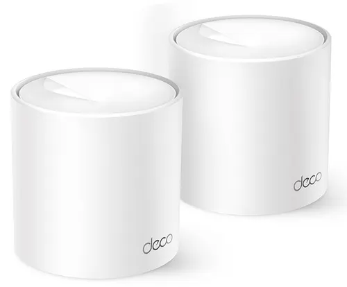 TP-Link Deco X10 Dual-band (2.4 GHz/5 GHz) Wi-Fi 6 (802.11ax) Biały 2 Wewnętrzny, 2 szt.