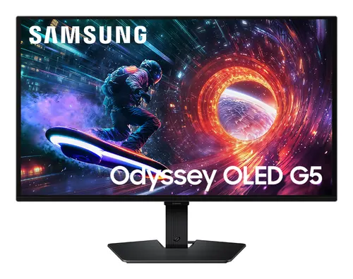 Samsung G50F monitor komputerowy 68,6 cm (27") 2560 x 1440 px Quad HD OLED Czarny