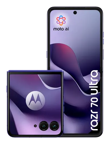 Motorola razr 70 ultra 17,7 cm (6.96") Dual SIM Android 16.0 5G USB Type-C 16 GB 512 GB 5000 mAh Fioletowy