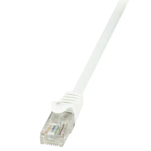 LogiLink 3m Cat.6 U/UTP kabel sieciowy Biały Cat6 U/UTP (UTP)