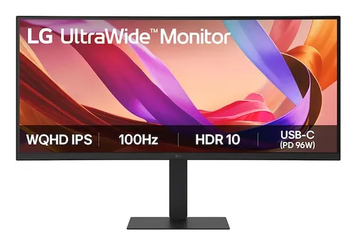 LG 34U650A-B monitor komputerowy 86,4 cm (34") 3440 x 1440 px Wide Quad HD LCD Czarny