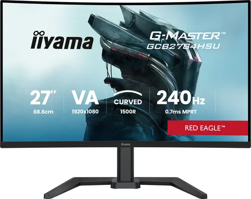 iiyama G-MASTER GCB2784HSU-B1 monitor komputerowy 68,6 cm (27") 1920 x 1080 px Full HD LCD Czarny