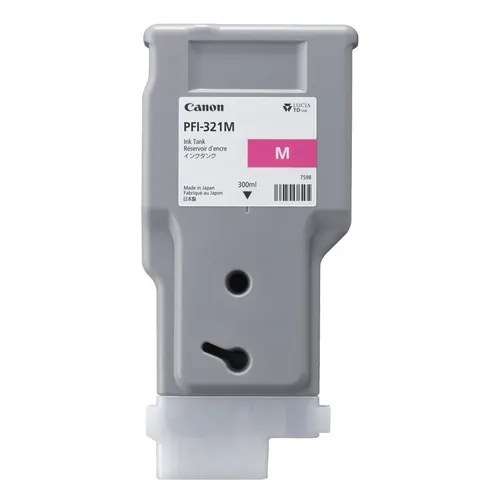 Canon PFI-321 M nabój z tuszem 1 szt. Oryginalny Standardowa wydajność Purpurowy